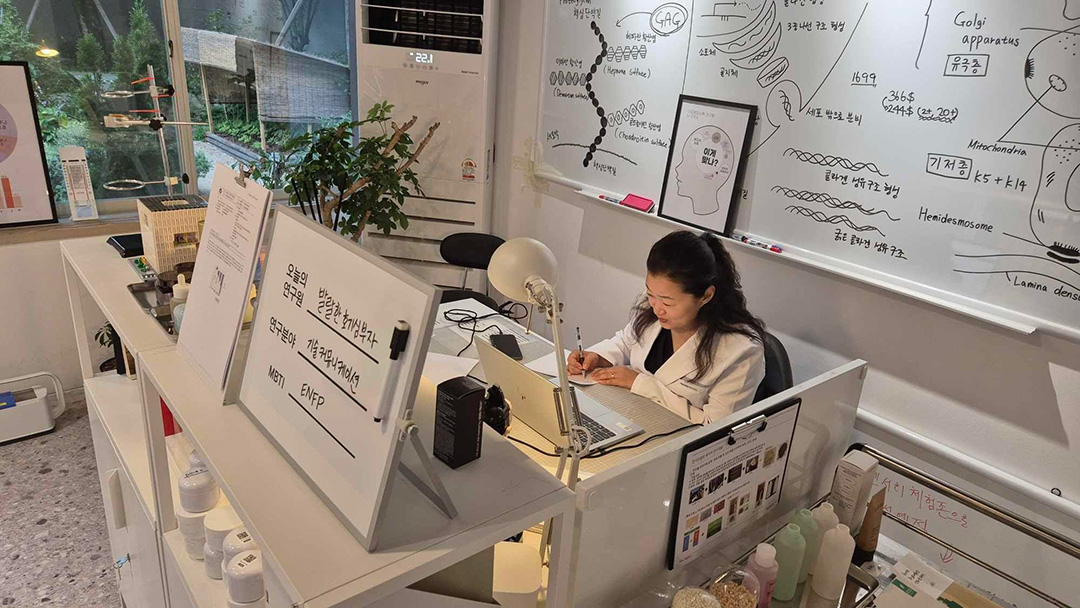 HA powder와 HA 1% 용액